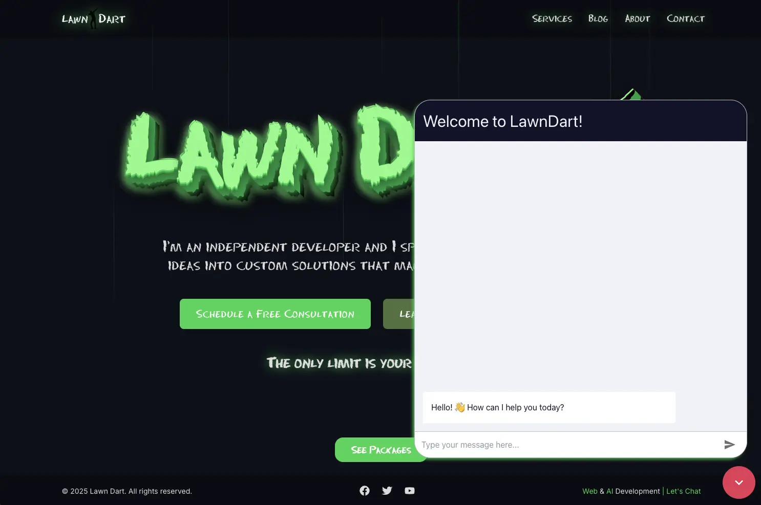 Lawn Dart Development preview
